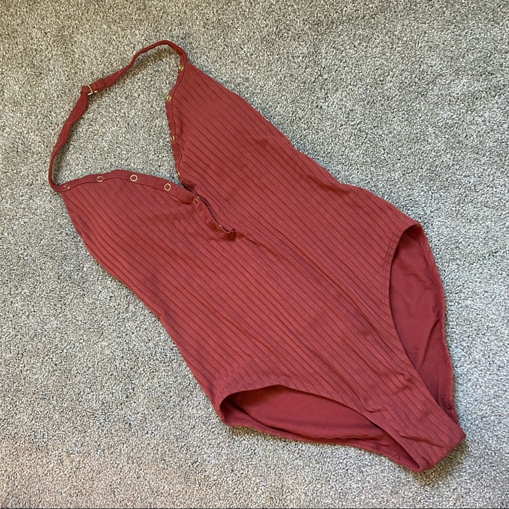 no boundaries high cut cheeky one piece swimsuit
